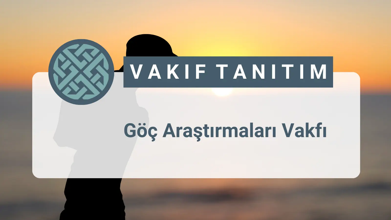 Göç Araştırmaları Vakfı (GAV) göç, diaspora ve Müslüman azınlıklar alanlarında veri oluşturmak, literatüre nitelikli insan kaynağı yetiştirmek, mevcut sorunlara dikkat çekmek ve politika önerileri sunmak amacıyla 2010 yılında kurulmuştur.