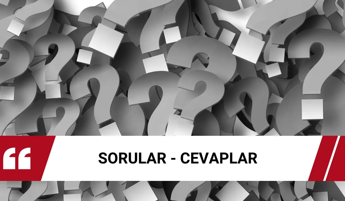 Sorular-Cevaplar